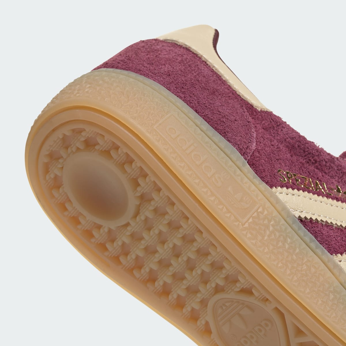 Adidas Women's HANDBALL SPEZIAL SHOES - Maroon / Warm Vanilla / Gold Metallic - Image 8