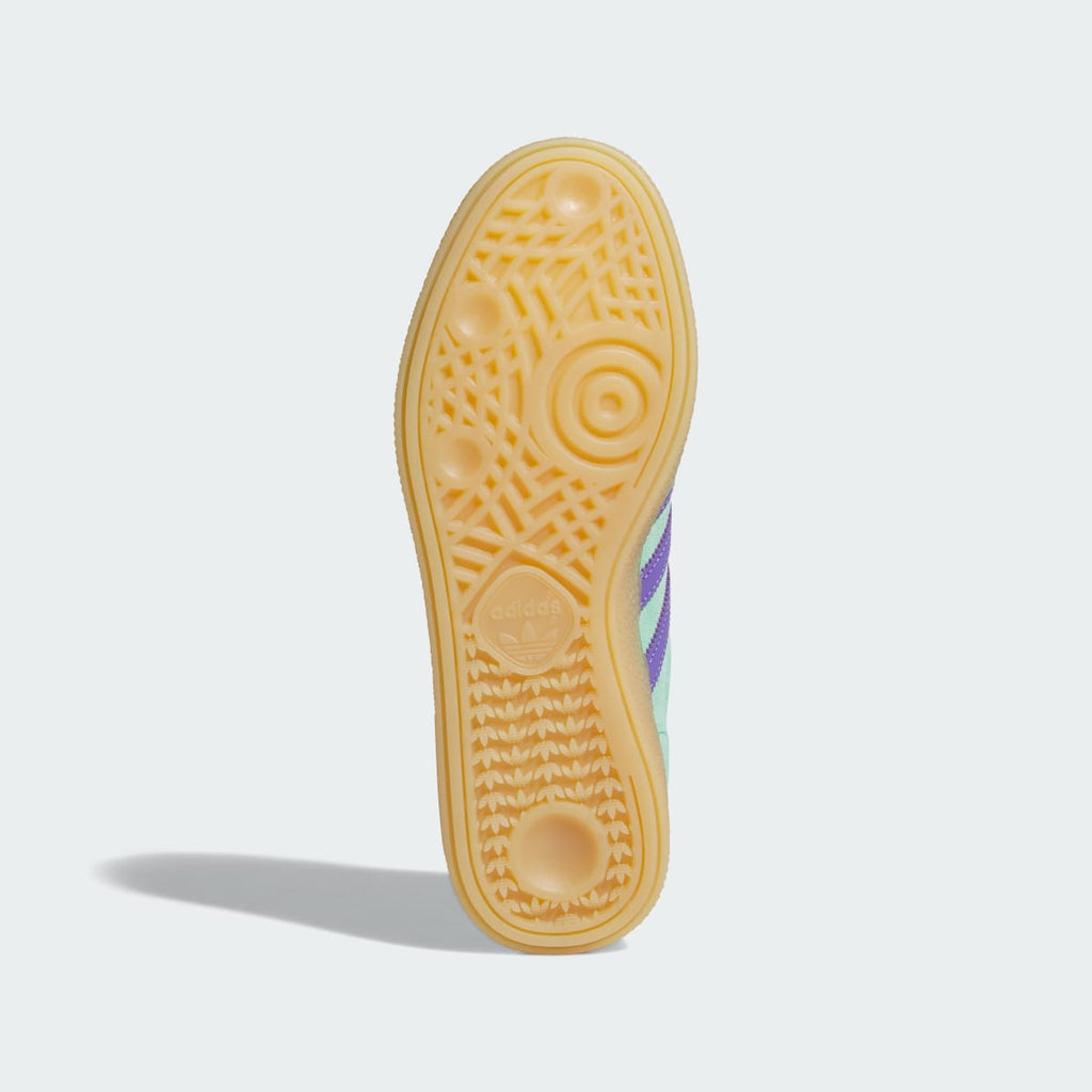 Adidas Women's HANDBALL SPEZIAL SHOES - Hi-Res Green / Purple Rush / Gold Metallic - Image 3