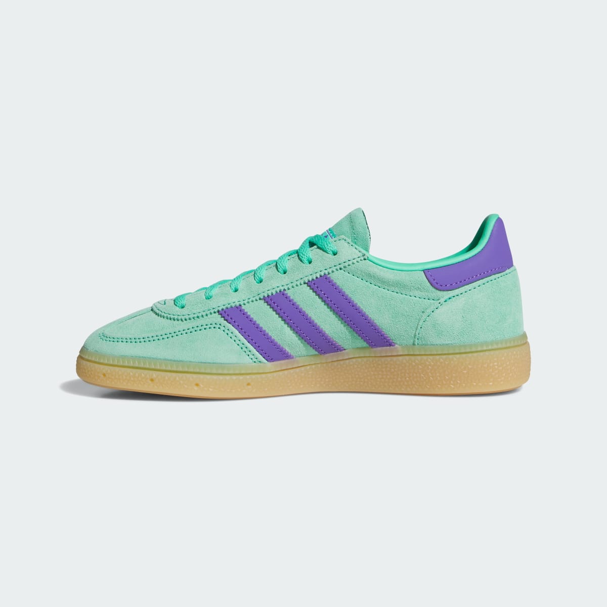 Adidas Women's HANDBALL SPEZIAL SHOES - Hi-Res Green / Purple Rush / Gold Metallic - Image 6