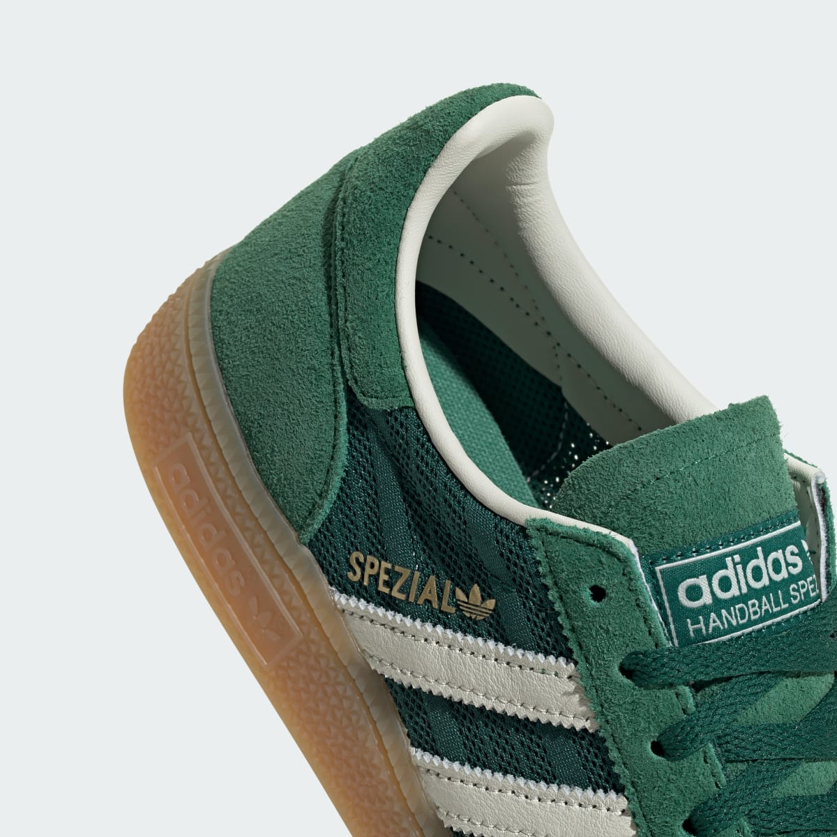 Adidas Women's HANDBALL SPEZIAL SHOES - Collegiate Green / Off White / Blanch Green - Image 9