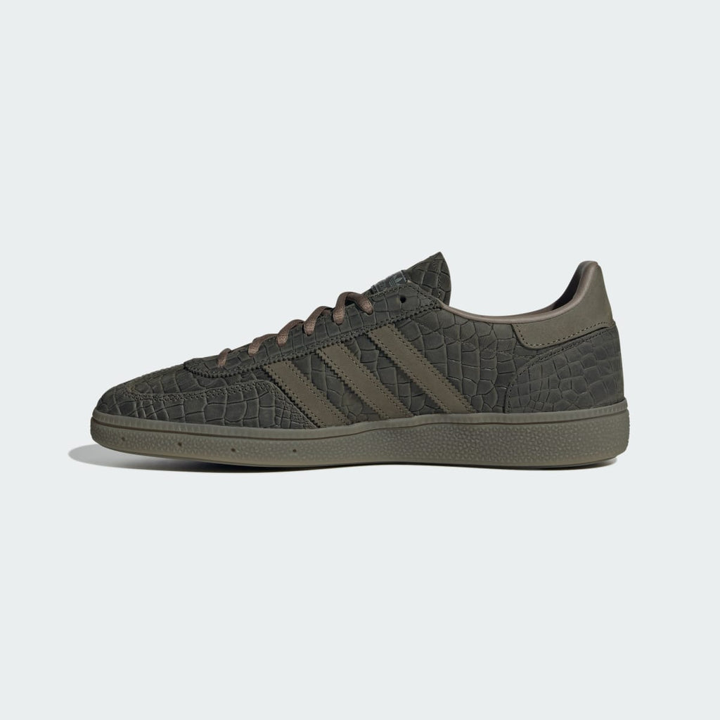 Adidas Men's HANDBALL SPEZIAL SHOES - Night Cargo / Olive Strata / Blanch Brown - Image 6