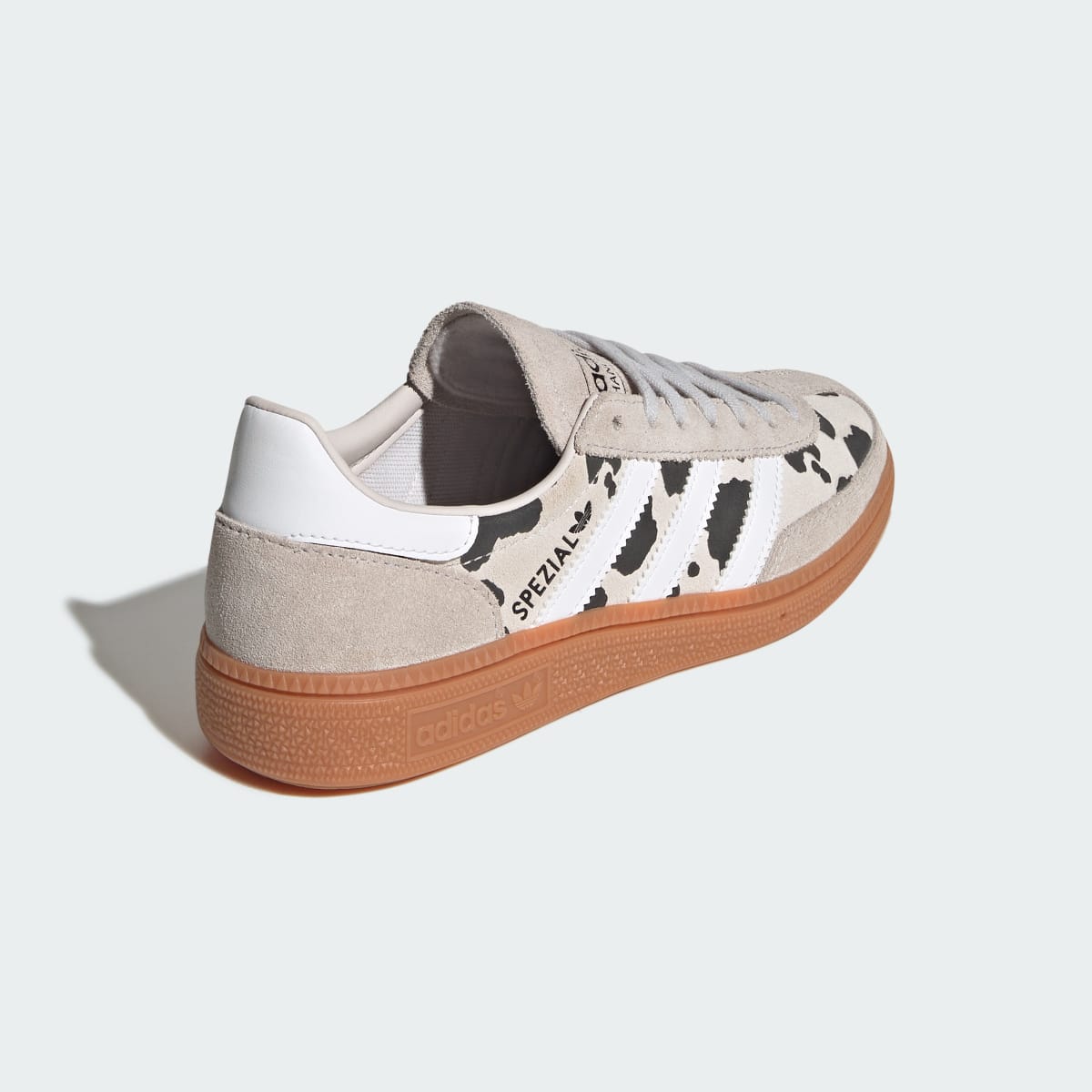 Adidas Kids' HANDBALL SPEZIAL SHOES - Grey One / Cloud White / Crystal White - Image 5