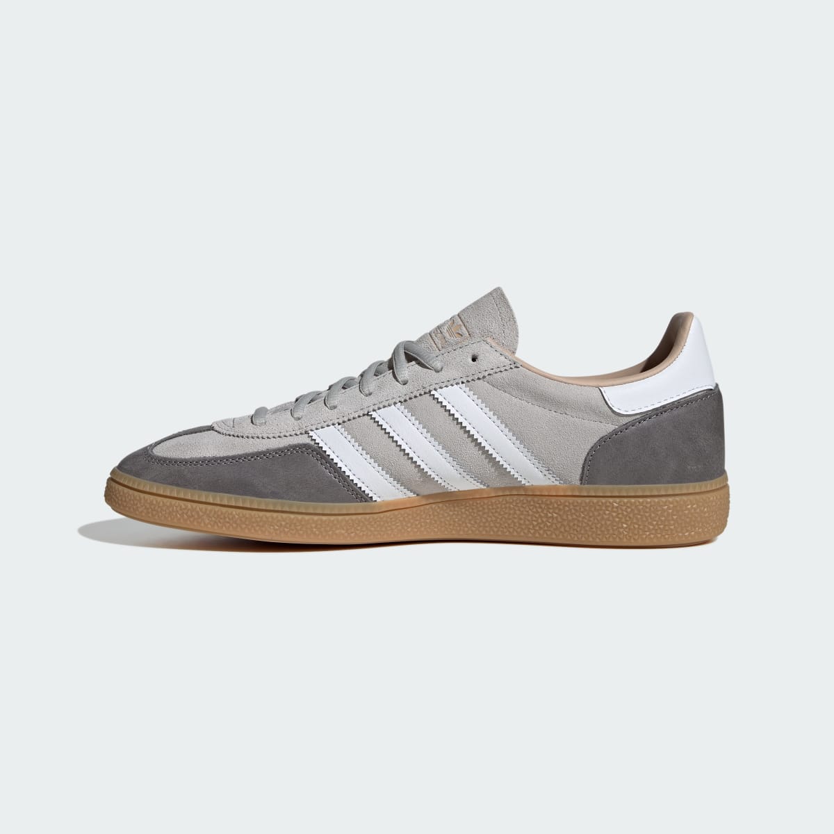 Adidas Men's HANDBALL SPEZIAL SHOES - Grey Two / Cloud White / Gum - Image 6