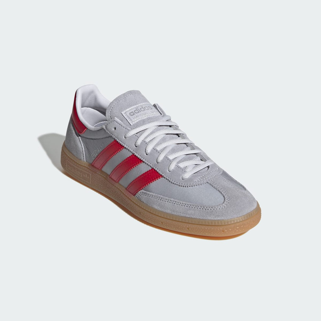 Adidas Men's HANDBALL SPEZIAL SHOES - Halo Silver / Team Victory Red / Gum - Image 4