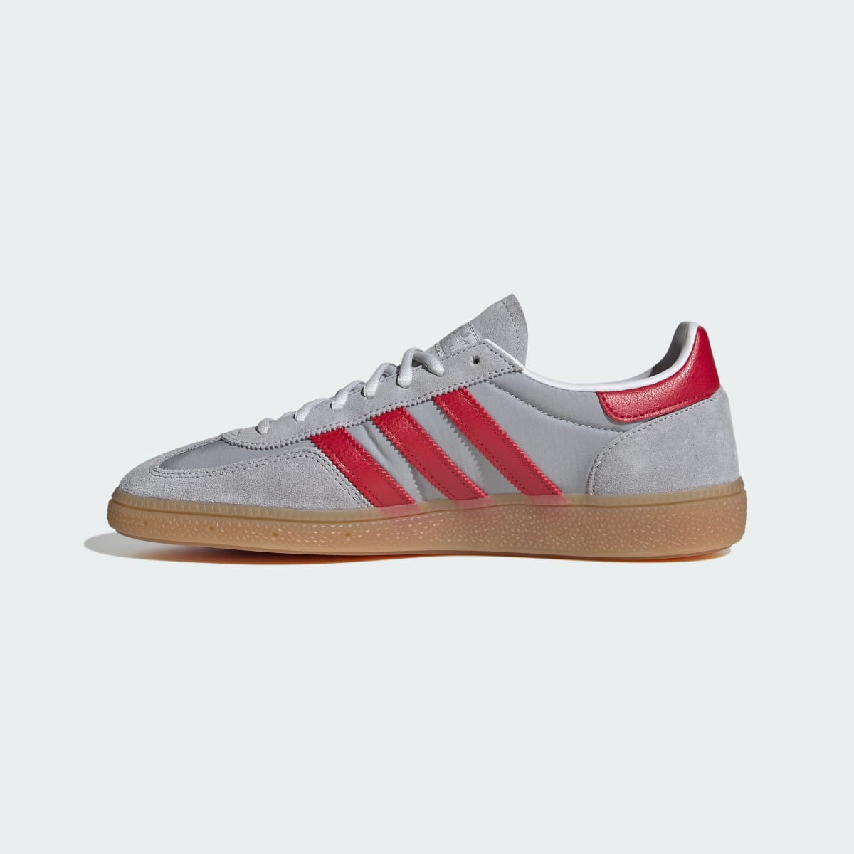 Adidas Men's HANDBALL SPEZIAL SHOES - Halo Silver / Team Victory Red / Gum - Image 6