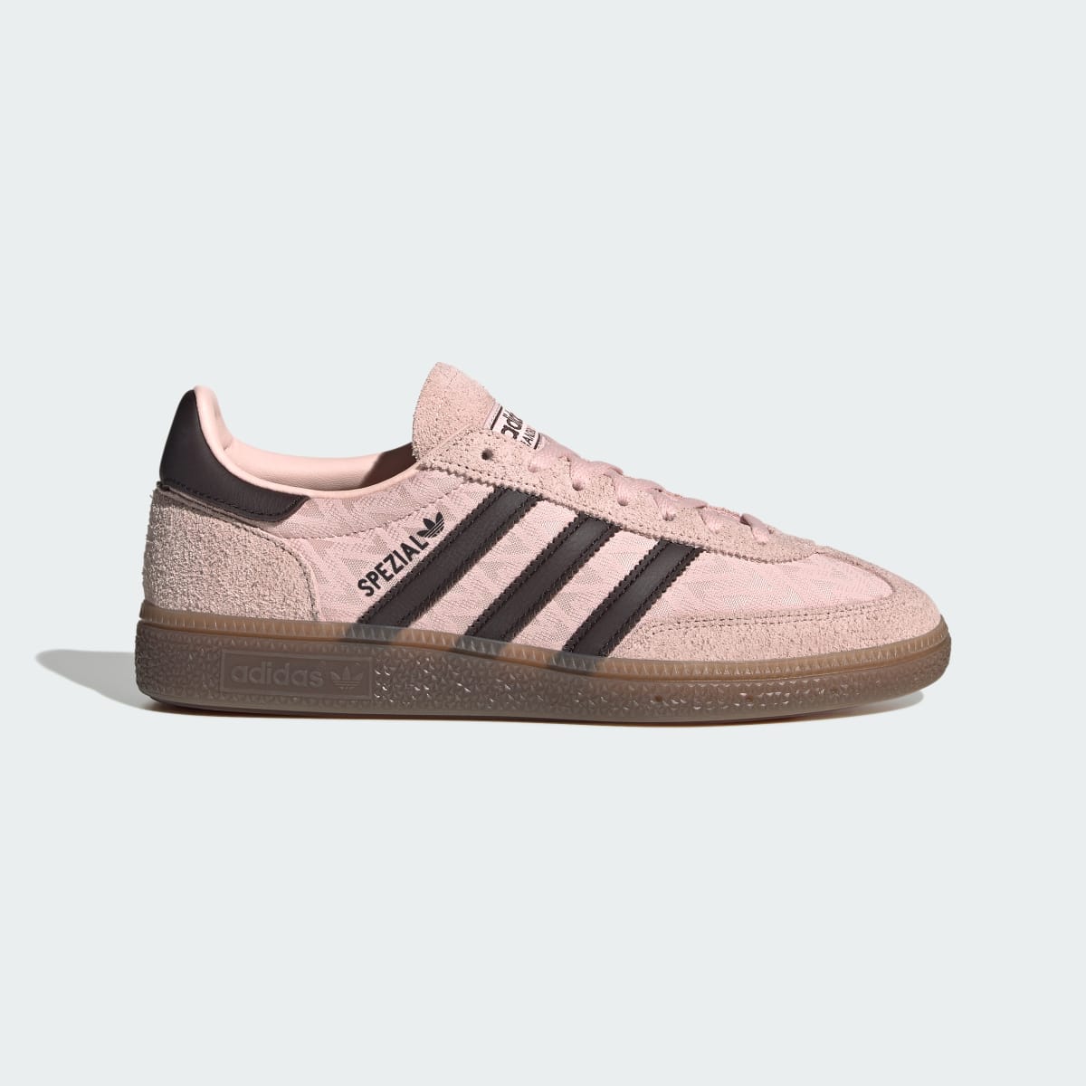 Adidas Women's HANDBALL SPEZIAL SHOES - Sandy Pink / Aurora Coffee / Gum - Image 1