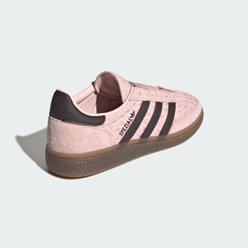 Adidas Women's HANDBALL SPEZIAL SHOES - Sandy Pink / Aurora Coffee / Gum - Image 6