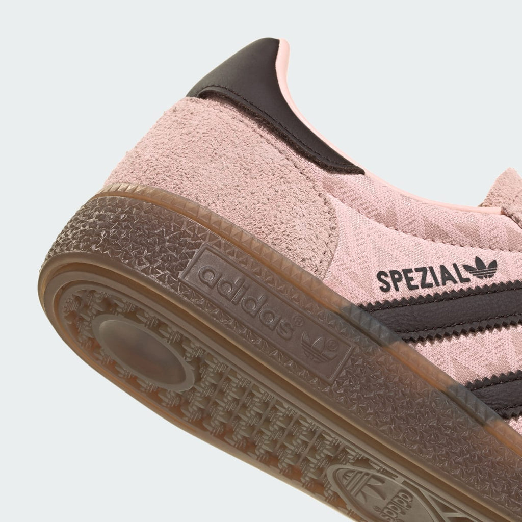 Adidas Women's HANDBALL SPEZIAL SHOES - Sandy Pink / Aurora Coffee / Gum - Image 8