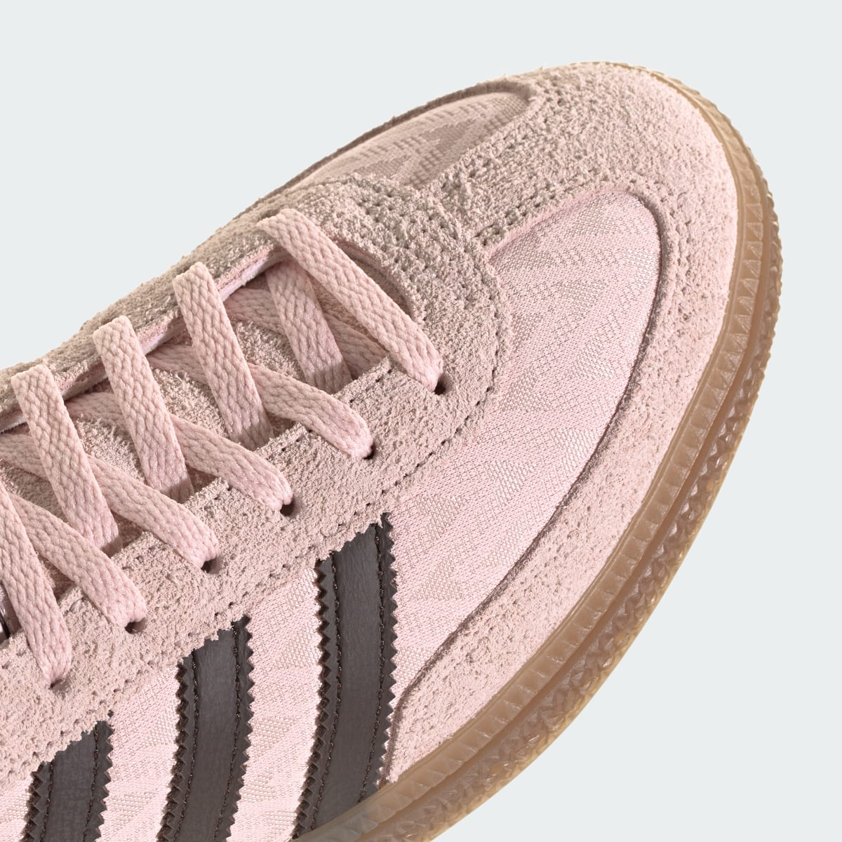 Adidas Women's HANDBALL SPEZIAL SHOES - Sandy Pink / Aurora Coffee / Gum - Image 9