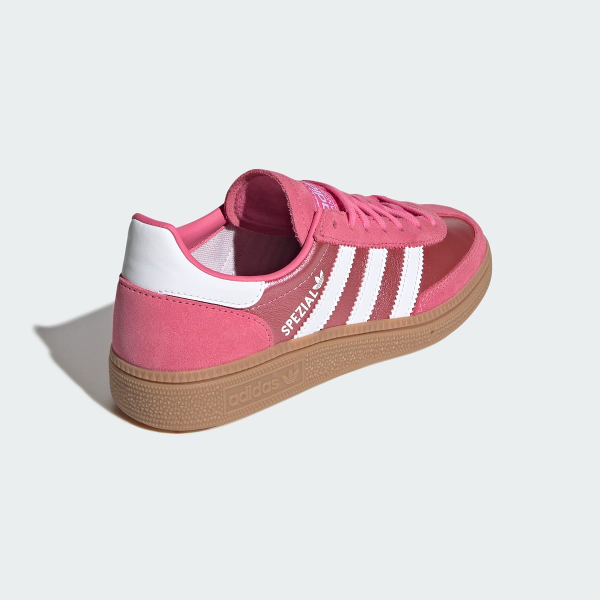 Adidas Kids' HANDBALL SPEZIAL SHOES - Pink Fusion / Cloud White / Gum - Image 5