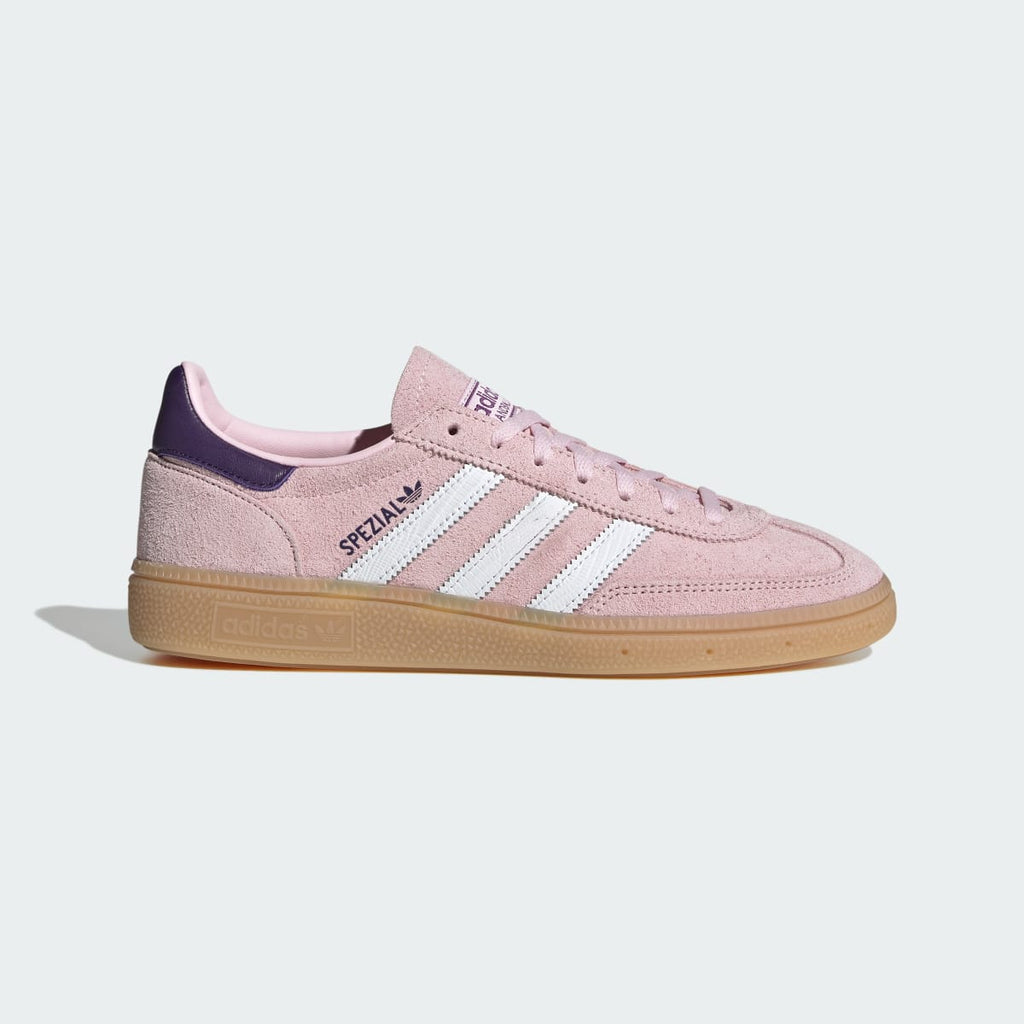 Adidas Women's HANDBALL SPEZIAL SHOES - Clear Pink / Cloud White / Violet - Image 1