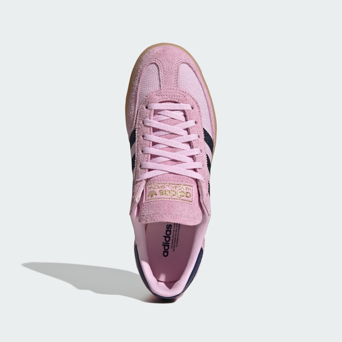 Adidas Women's HANDBALL SPEZIAL SHOES - Orchid Fusion / Dark Blue / Gold Metallic - Image 3