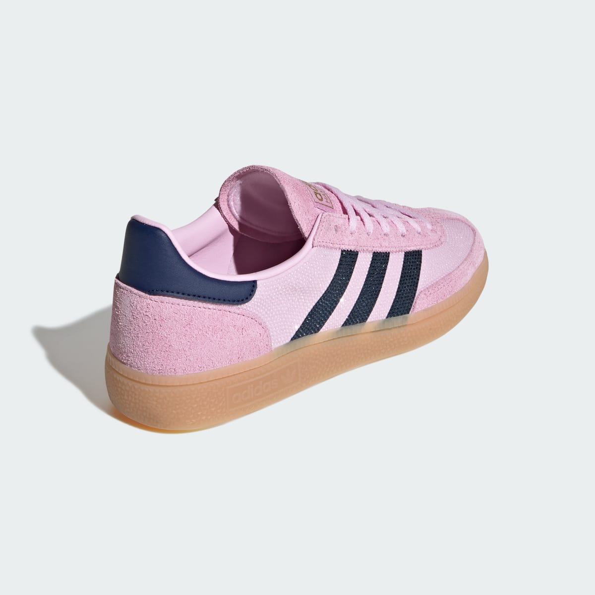 Adidas Women's HANDBALL SPEZIAL SHOES - Orchid Fusion / Dark Blue / Gold Metallic - Image 6