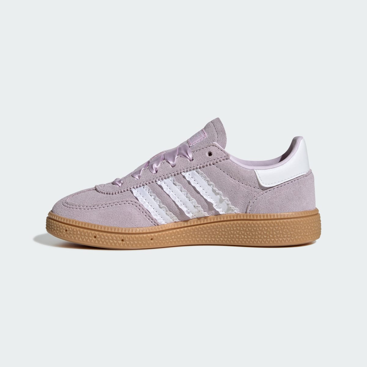 Adidas Kids' HANDBALL SPEZIAL SHOES - Ice Lavender / Cloud White / Gum - Image 6