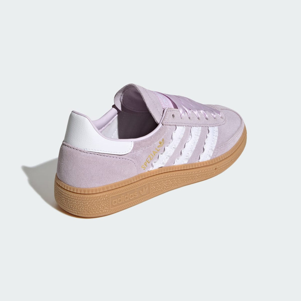 Adidas Kids' HANDBALL SPEZIAL SHOES - Ice Lavender / Cloud White / Gum - Image 5
