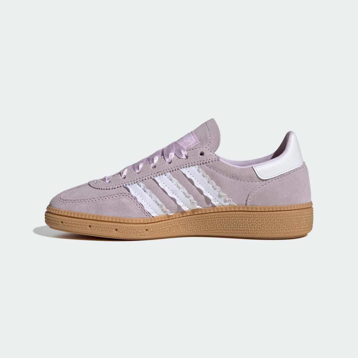 Adidas Kids' HANDBALL SPEZIAL SHOES - Ice Lavender / Cloud White / Gum - Image 6