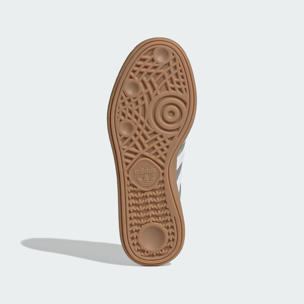 Adidas Kids' HANDBALL SPEZIAL SHOES - Silver Metallic / Cloud White / Gum - Image 3
