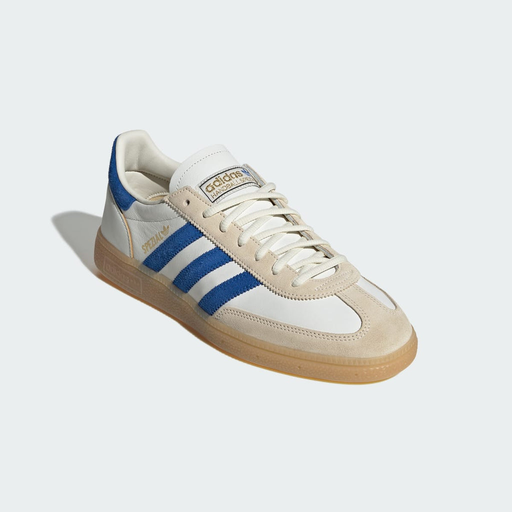 Adidas Men's HANDBALL SPEZIAL SHOES - Core White / Blue / Gum - Image 4