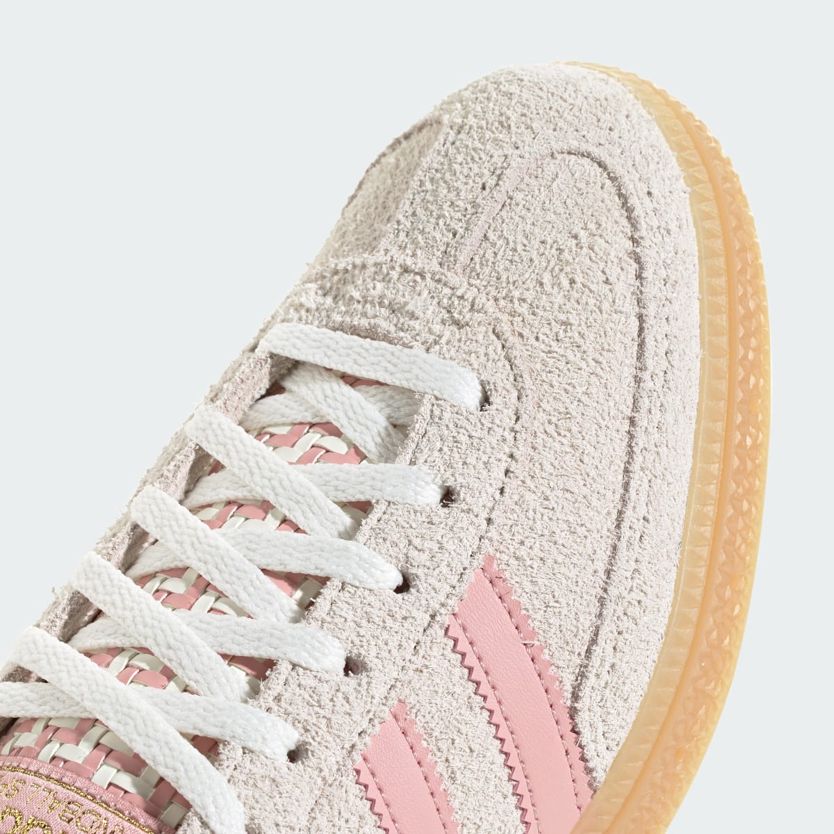Adidas Women's HANDBALL SPEZIAL SHOES - Off White / Wonder Mauve / Gold Metallic - Image 9