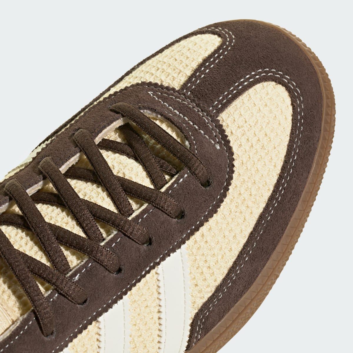 Adidas Men's HANDBALL SPEZIAL SHOES - Warm Vanilla / Off White / Dark Brown - Image 10