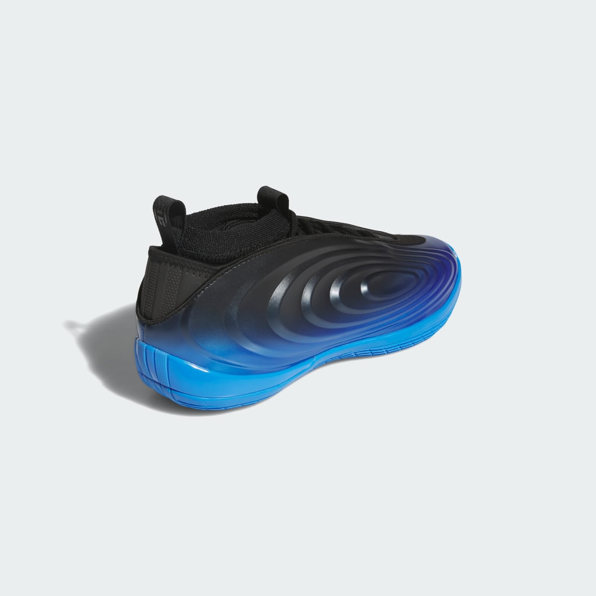 Adidas Men's HARDEN VOLUME 10 Shoes - Core Black / Ray Blue / Silver Metallic - Image 6