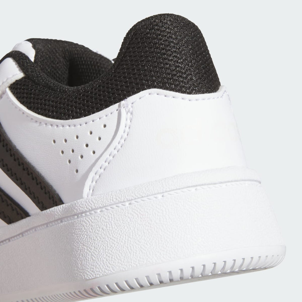 Adidas Kids' HOOPS CLASSIC SHOES - Cloud White / Core Black / Orbit Grey - Image 8