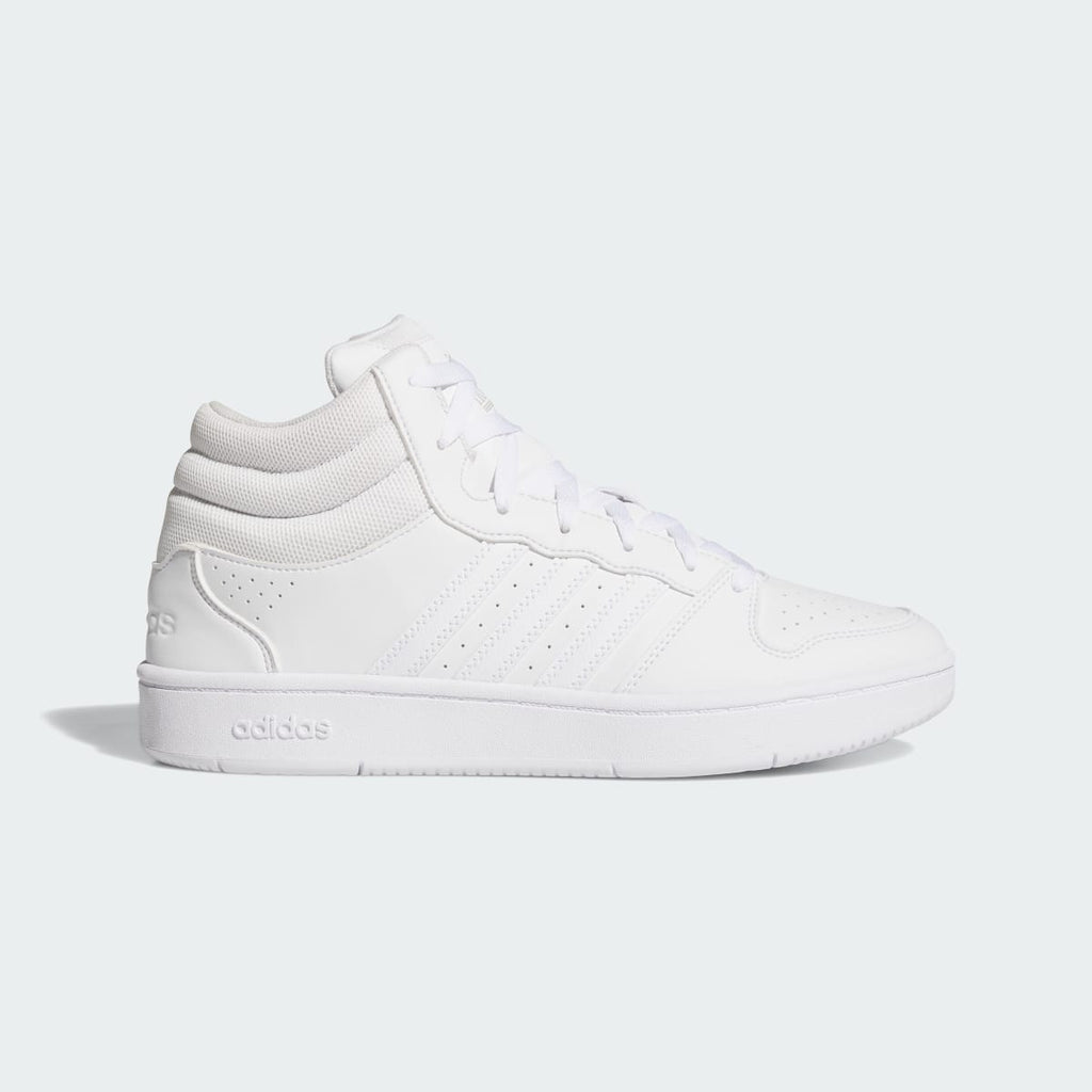 Adidas Men's HOOPS MID CLASSIC SHOES - Cloud White / Cloud White / Grey Two - Image 1
