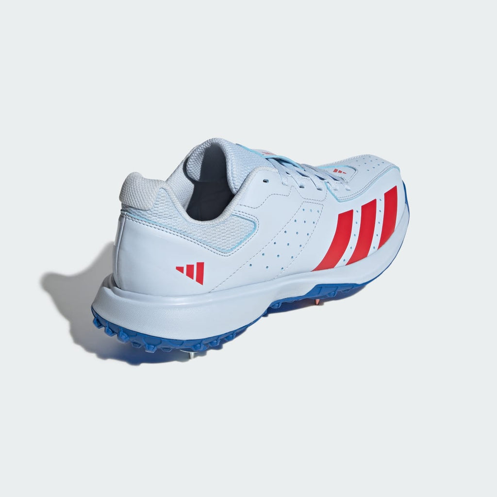 Adidas Men's HOWZAT SPIKE Sneakers - Crystal Sky / Pure Ruby / Bright Royal - Image 5