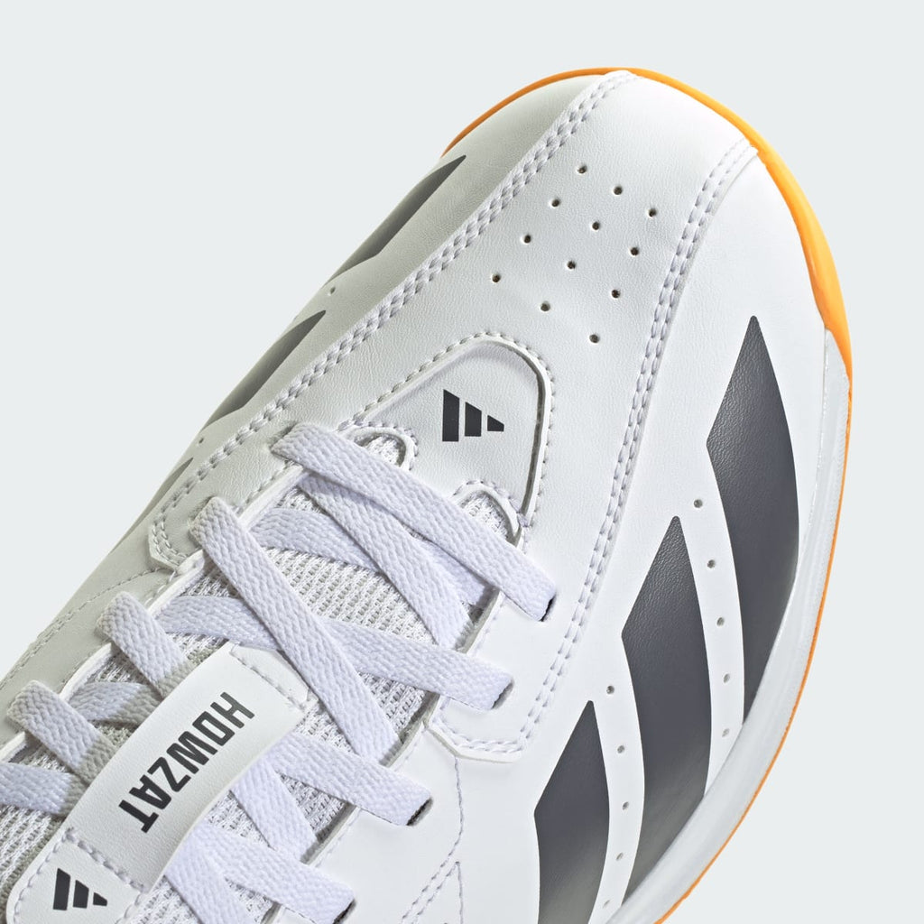 Adidas Men's HOWZAT SPIKE Sneakers - Cloud White / Aurora Onix / Lucid Tangerine - Image 9
