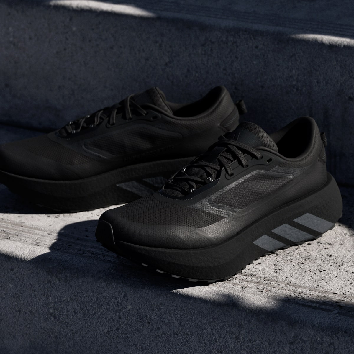 Adidas Men's HYPERBOOST ATR M Shoes - Black / Grey Six / Core Black - Image 9