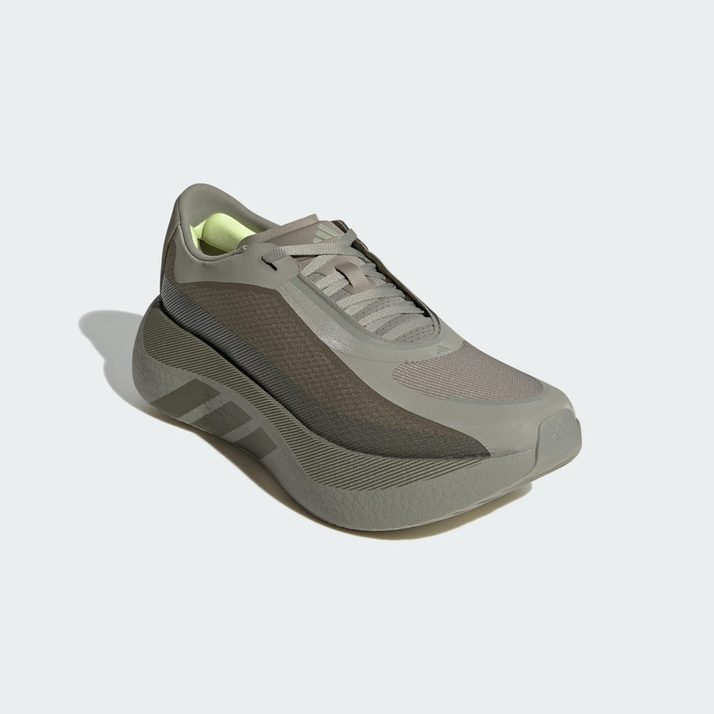 Adidas Men's HYPERBOOST EDGE M Shoes - Silver Green / Medium Dark Khaki / Frozen Lemon - Image 4