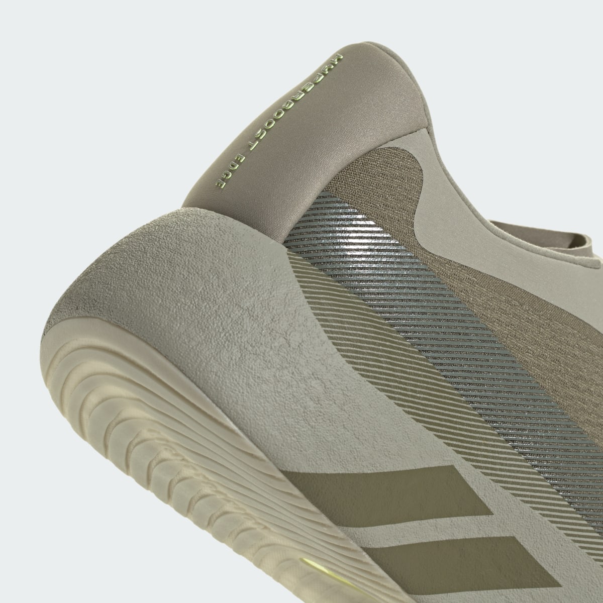 Adidas Men's HYPERBOOST EDGE M Shoes - Silver Green / Medium Dark Khaki / Frozen Lemon - Image 8