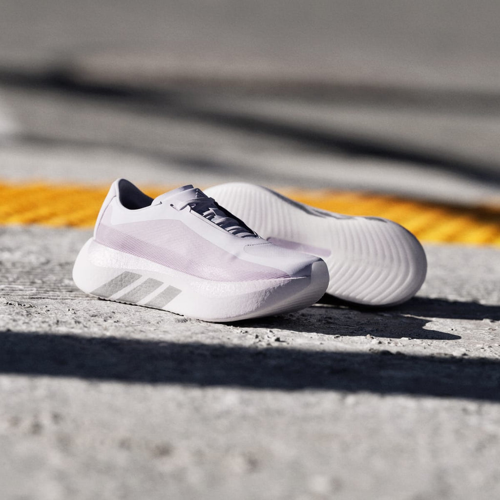 Adidas Women's HYPERBOOST EDGE Running Shoes - Frozen Purple / Silver Metallic / Silver Dawn - Image 8