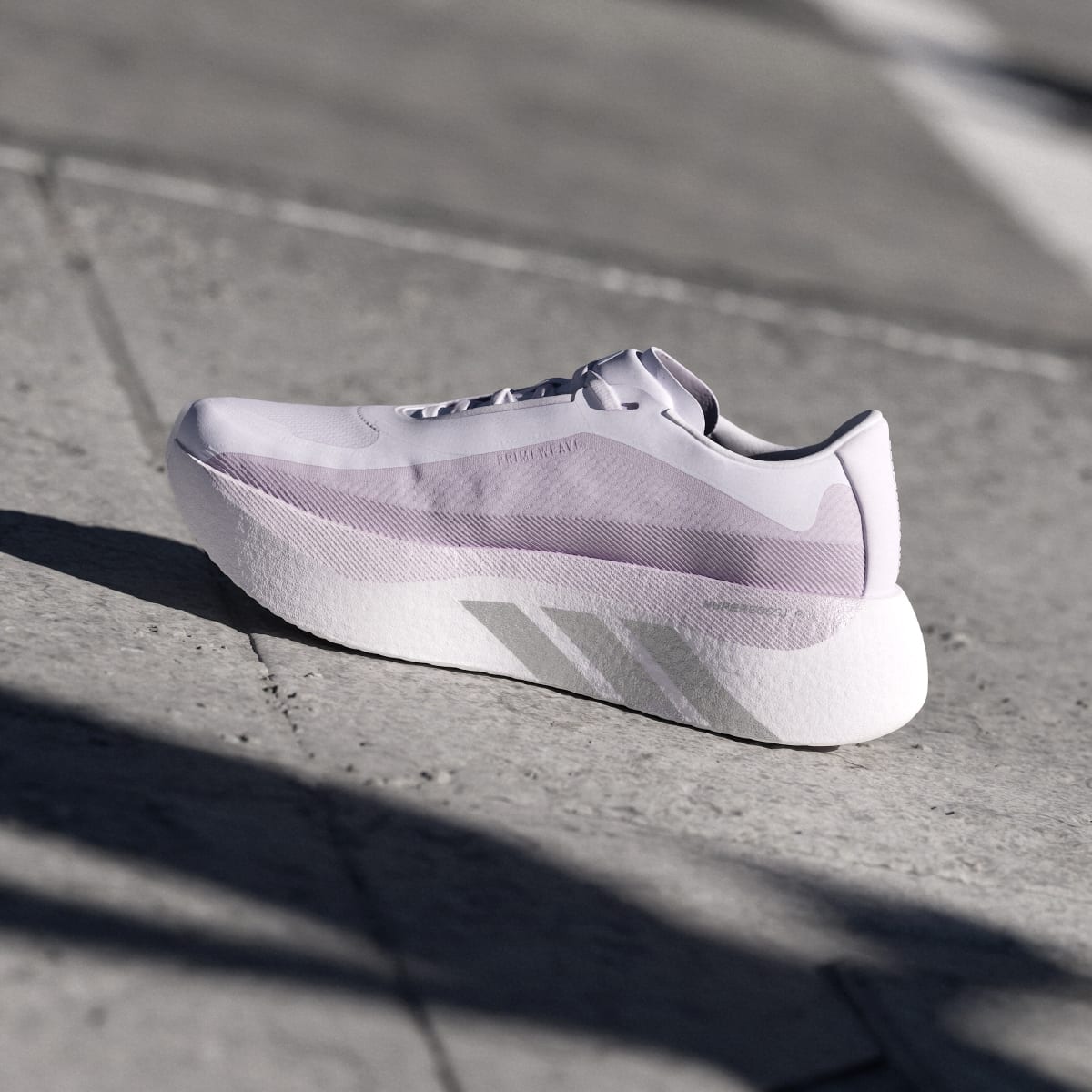Adidas Women's HYPERBOOST EDGE Running Shoes - Frozen Purple / Silver Metallic / Silver Dawn - Image 9