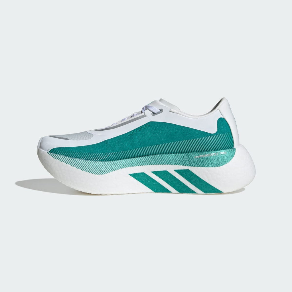 Adidas Women's HYPERBOOST EDGE Running Shoes - Cloud White / Equipment Green / Zero Metalic - Image 8