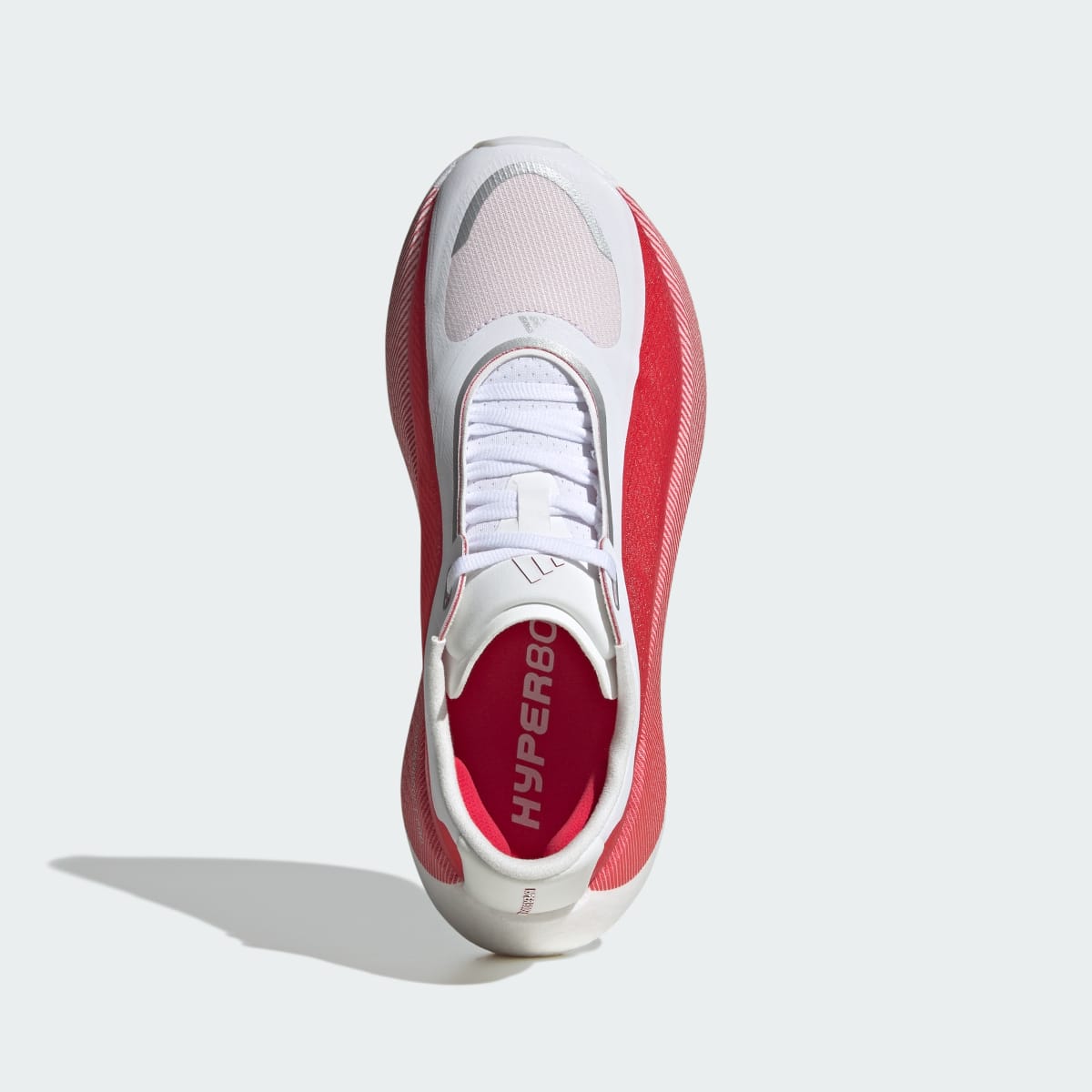 Adidas Women's HYPERBOOST EDGE Running Shoes - Cloud White / Pure Ruby / Zero Metalic - Image 4