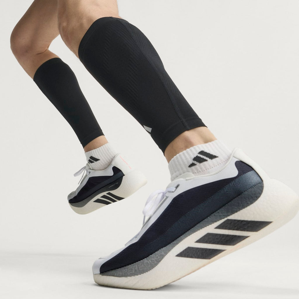 Adidas Men's HYPERBOOST EDGE Running Shoes - Cloud White / Aurora Onix / Solar Turbo - Image 4