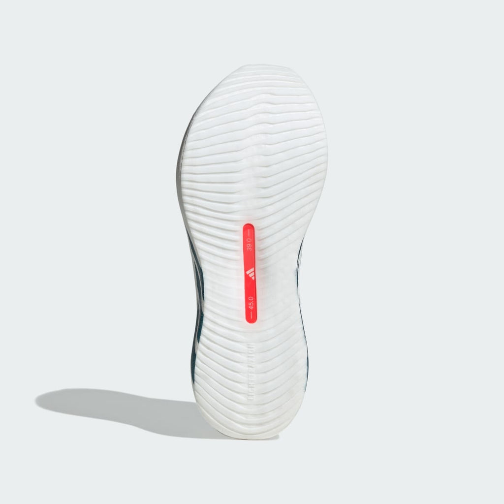 Adidas Men's HYPERBOOST EDGE Running Shoes - Cloud White / Petrol Met. F17 / Lucid Red - Image 4