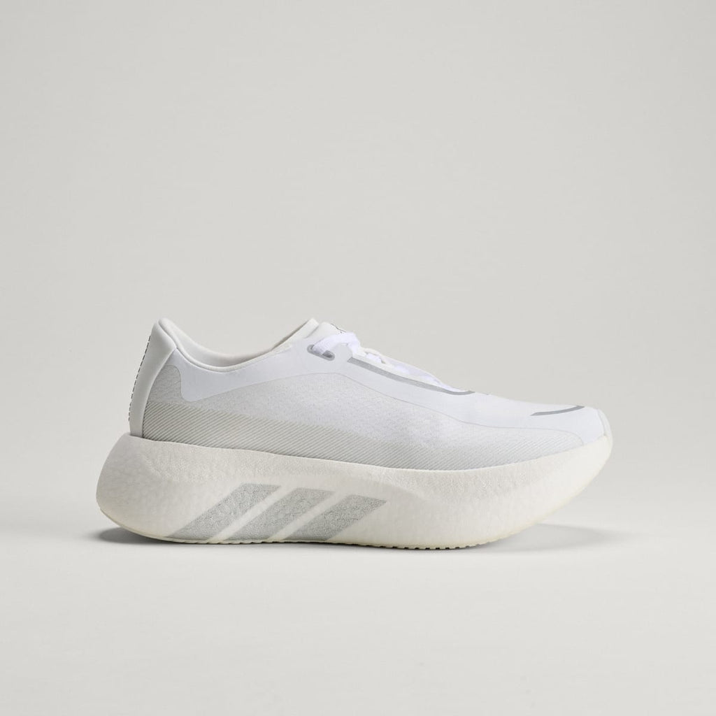 Adidas Women's HYPERBOOST EDGE Running Shoes - Cloud White / Silver Metallic / Zero Metalic - Image 4