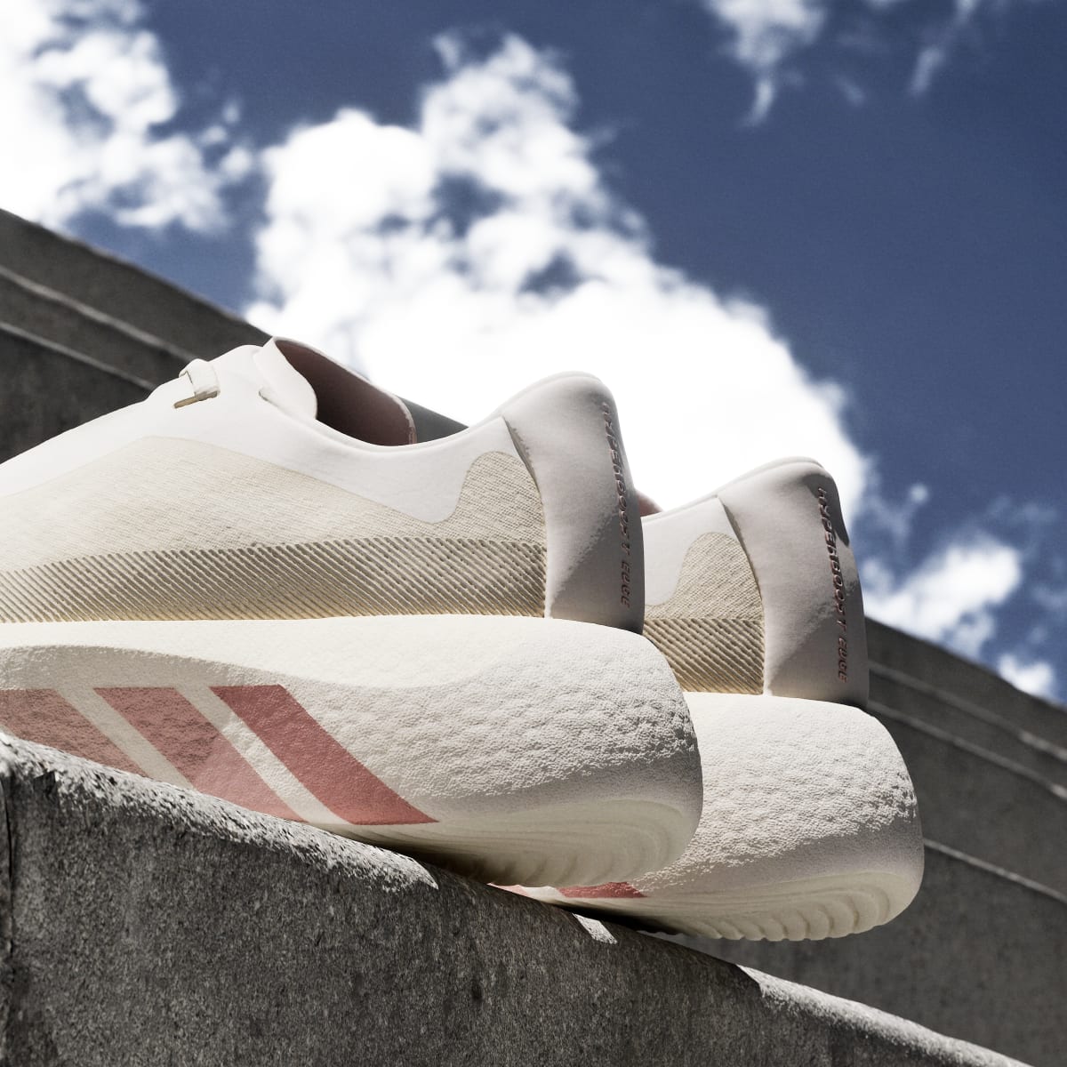 Adidas Women's HYPERBOOST EDGE W Shoes - Off White / Vapour Pink / Matte Silver - Image 10