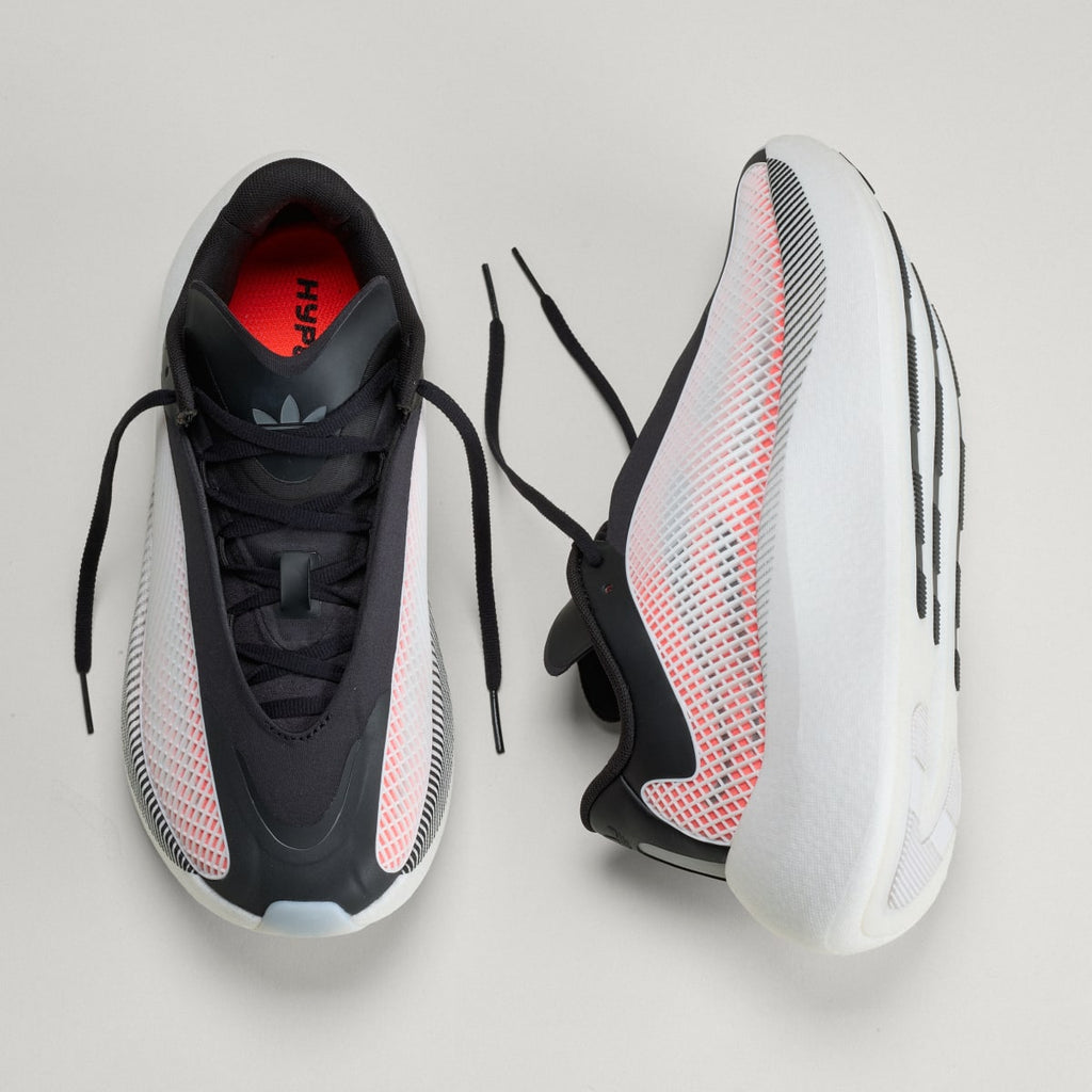 Adidas Men's HYPERBOOST EPHR SHOES - Core Black / Solar Red / Cloud White - Image 4