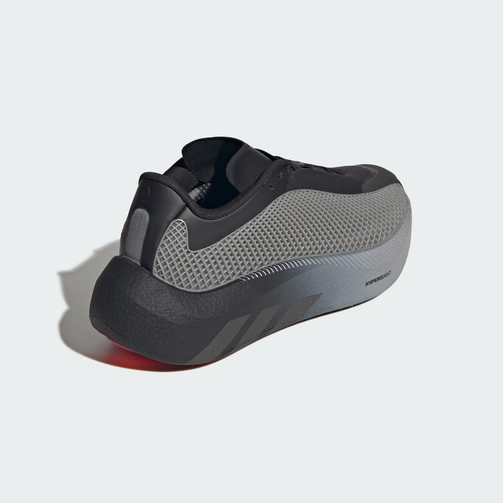 Adidas Men's HYPERBOOST EPHR SHOES - Core Black / Solar Red / Silver Metallic - Image 5