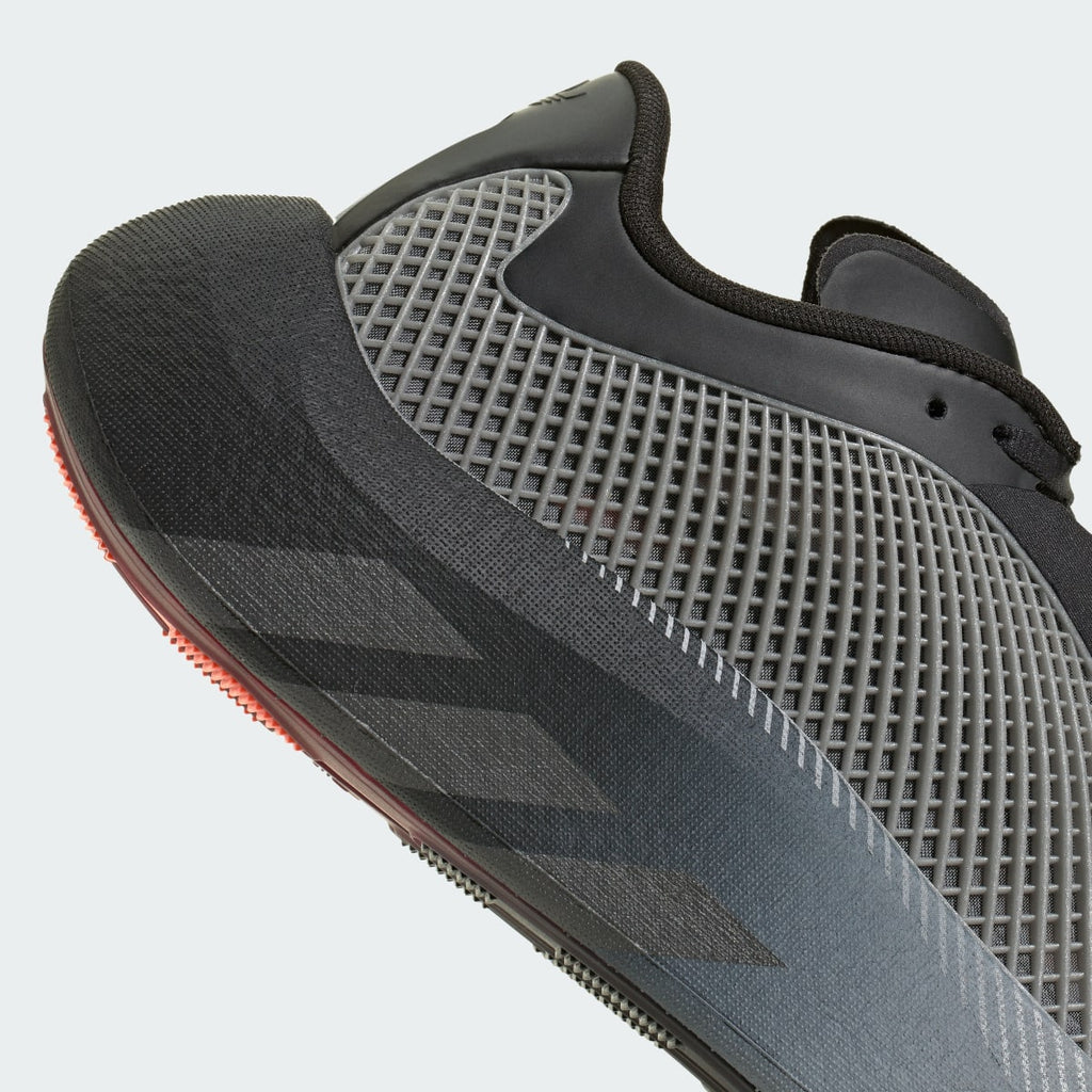 Adidas Men's HYPERBOOST EPHR SHOES - Core Black / Solar Red / Silver Metallic - Image 7