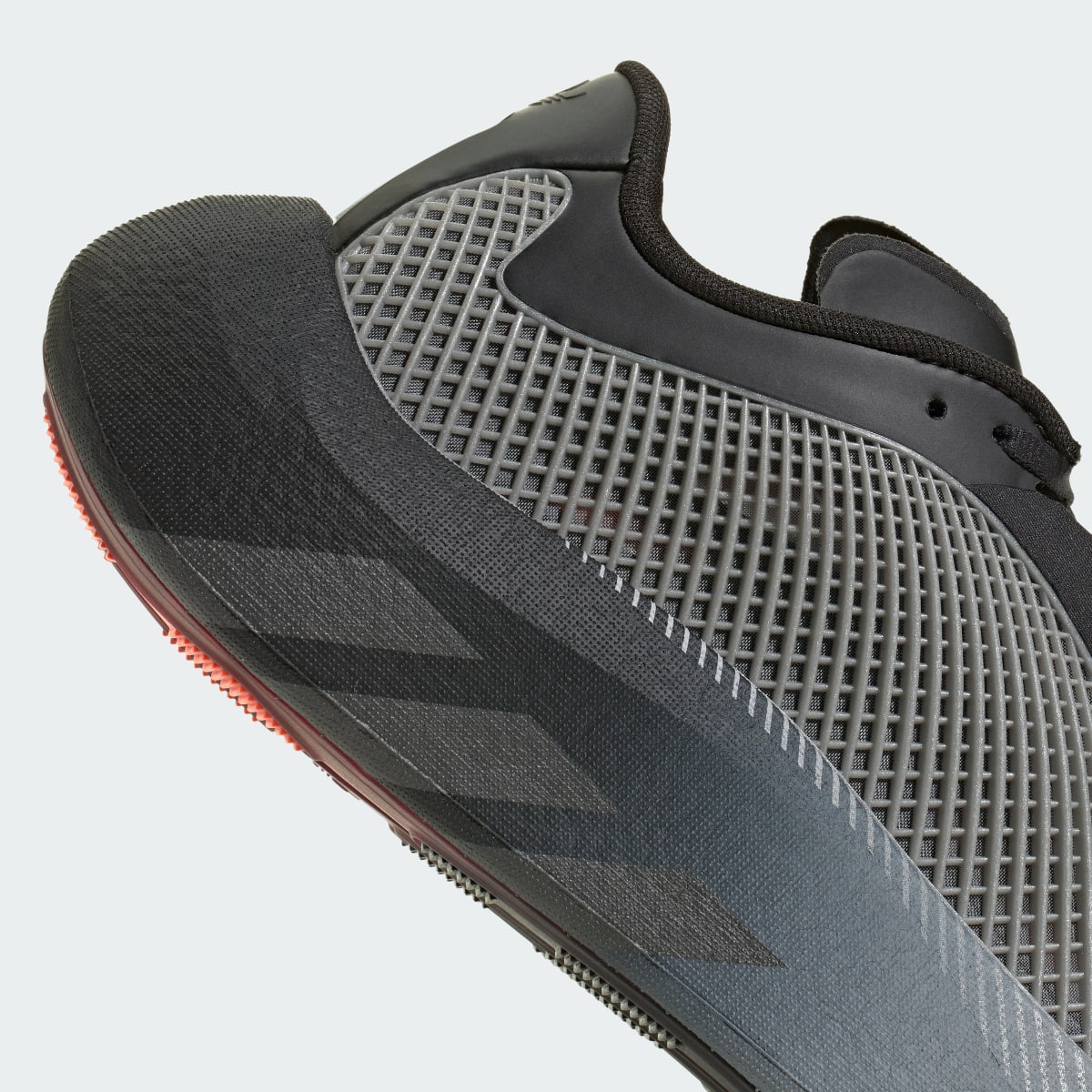 Adidas Men's HYPERBOOST EPHR SHOES - Core Black / Solar Red / Silver Metallic - Image 7