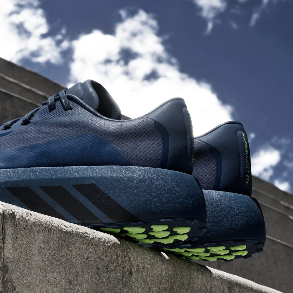 Adidas Men's HYPERBOOST GTX M Shoes - Preloved Ink / Aurora Ink / Green Spark - Image 10