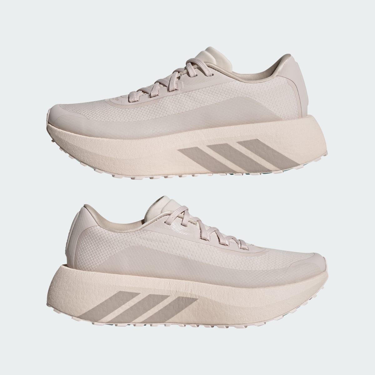 Adidas Women's HYPERBOOST GTX Shoes - Putty Mauve / Grey / Flash Aqua - Image 7