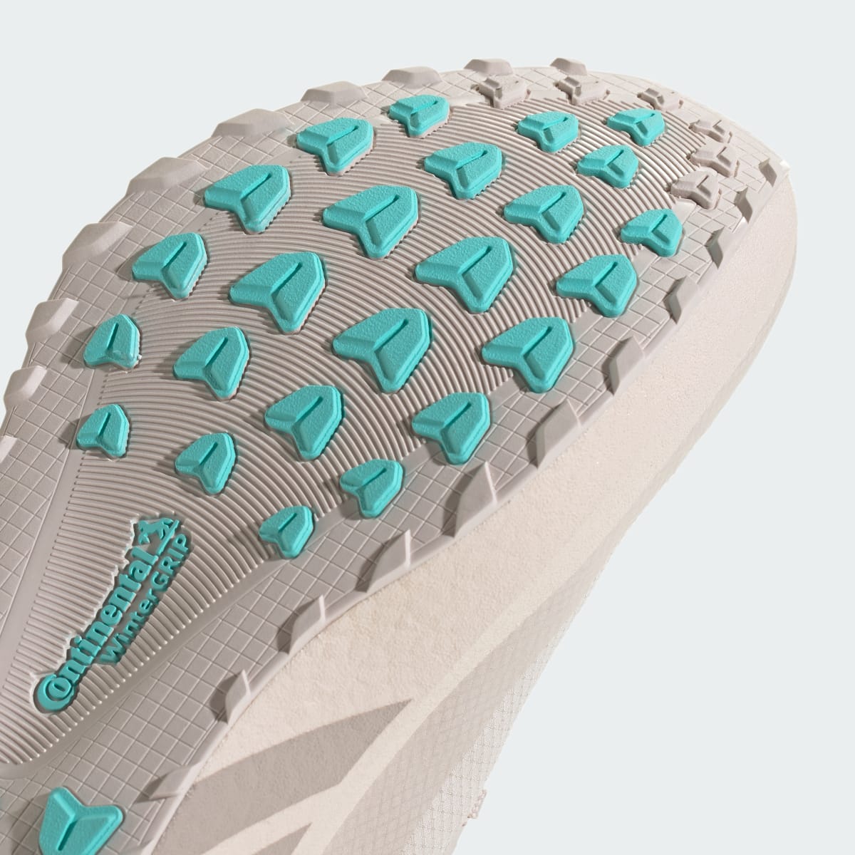 Adidas Women's HYPERBOOST GTX Shoes - Putty Mauve / Grey / Flash Aqua - Image 10