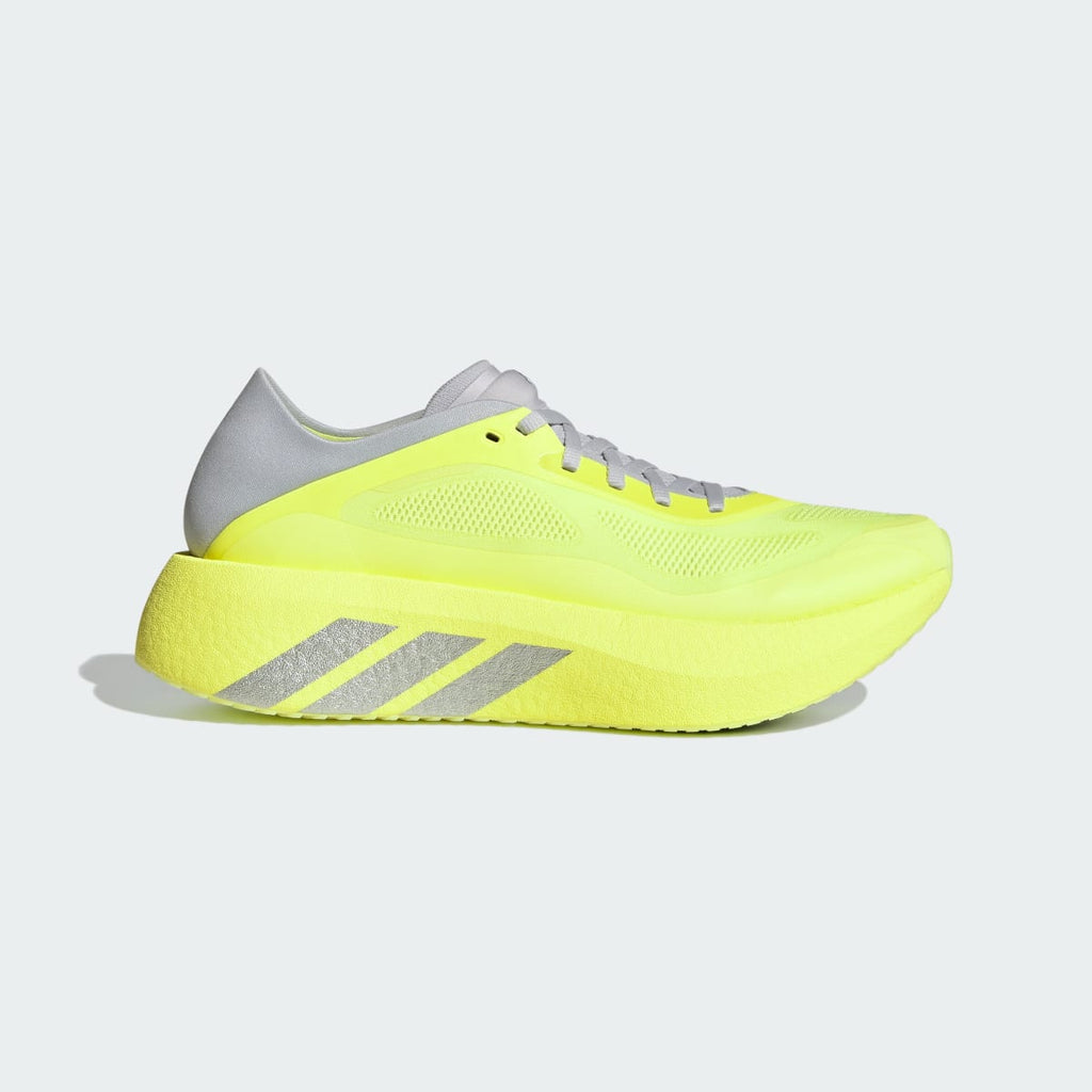 Adidas Women's HYPERBOOST RUN Running Shoes - Hi-Res Yellow / Matte Silver / Light Solid Grey - Image 1