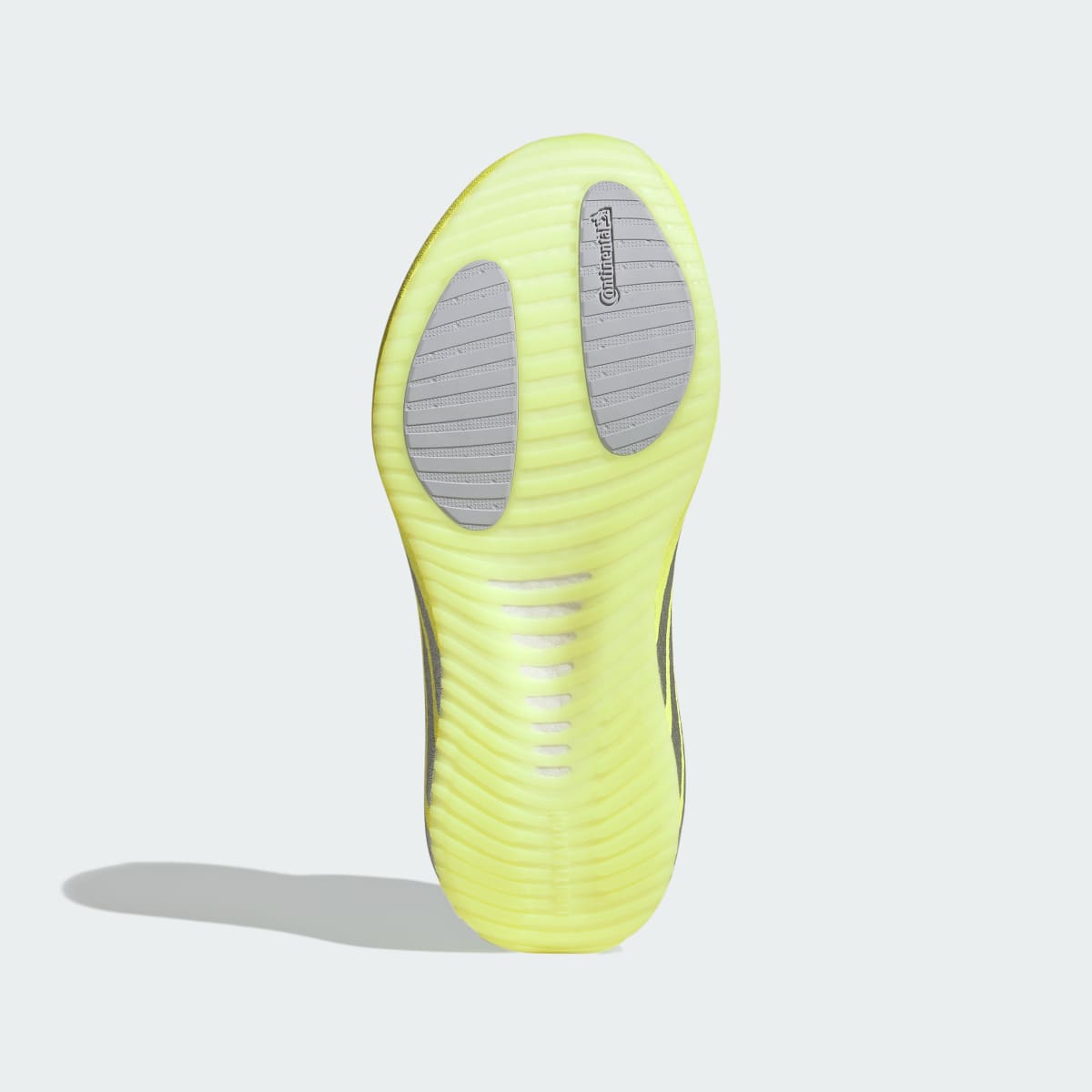 Adidas Women's HYPERBOOST RUN Running Shoes - Hi-Res Yellow / Matte Silver / Light Solid Grey - Image 3