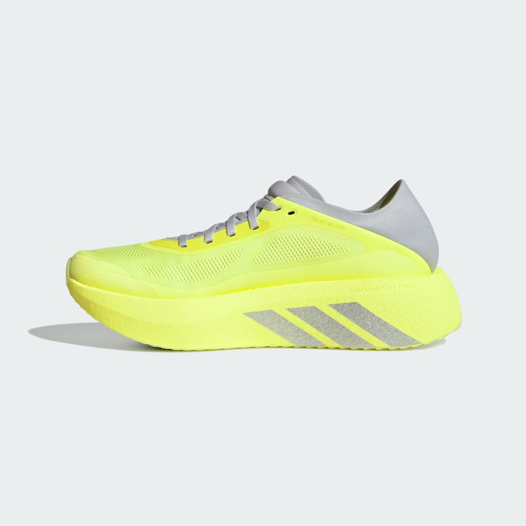 Adidas Women's HYPERBOOST RUN Running Shoes - Hi-Res Yellow / Matte Silver / Light Solid Grey - Image 6